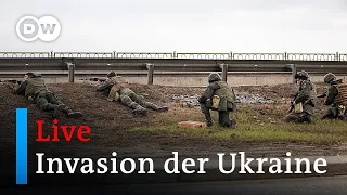 Live Talk: Invasion der Ukraine - Aktuelle Entwicklungen und die Situation vor Ort | DW Nachrichten