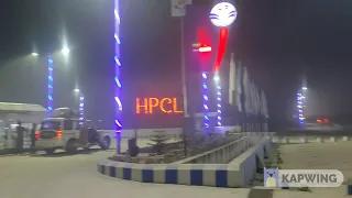 HP Petrol Pump Night Shoot