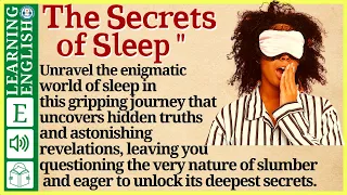 the secrets of sleep | Learn English through Story ⭐Level 2 - Stories english | Improve your English