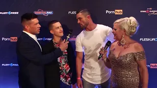 Ryan Rose & Sean Ford Red Carpet | Str8UpGayPorn Awards