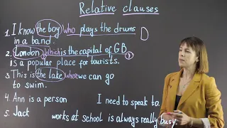 Relative clauses B1 | Англійська мова