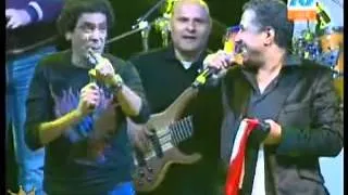 محمد منير و الشاب خالد ,,  حكمت الأقدار ,, حفلة أخبار اليوم 2009