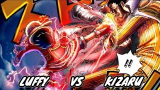 Luffy vs Kizaru - Begins [ Yonkou vs Admiral ] Manga