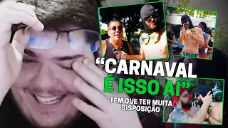 CASIMIRO REAGE AO DIOGO DEFANTE: REPÓRTER DOIDÃO - CARNAVAL 2024 | Cortes do Casimito