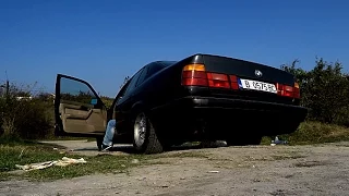 BMW 525i e34 91' - indepth outside and inside review ver 2.0., start up + revs [4K VIDEO]