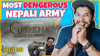 Gurkha Beneath The Bravery Trailer REACTION | New Nepali Movie Trailer Reaction | Maple Macha