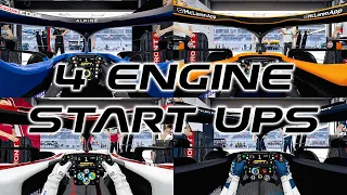 F1 2021 Engine Start Ups!! 😍😍