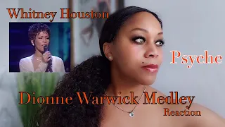 Outstanding WHITNEY HOUSTON Performance singing  Dionne Warwick Medley - Reaction