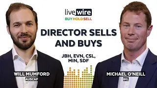 Buy Hold Sell: 3 stocks directors have been selling (and 2 big buys)