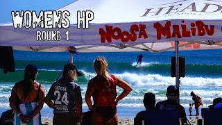 Womens High Performance Round 1 - Noosa Festival of Surfing 2024.