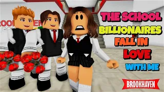 THE SCHOOL BILLIONAIRES FALL IN LOVE WITH ME...!!! || Brookhaven Mini Movie (VOICED) || CoxoSparkle2