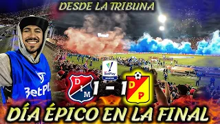 🔥 ÉPICO 🔥IND. MEDELLÍN vs DEP. PEREIRA (1-1)  DESDE LA TRIBUNA Liga BetPlay 2022-II | Final - Ida