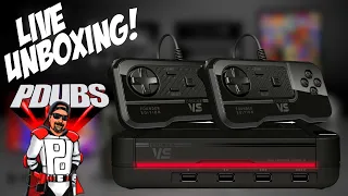 Evercade VS Founders Edition - LIVE Unboxing & Reactions!