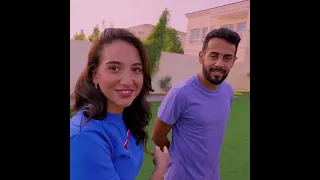 نظرات يوم اعطته المويه 🧡😂غيث و ساره