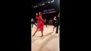 Justinas Duknauskas Anna Melnikova Cha Cha UK 2014