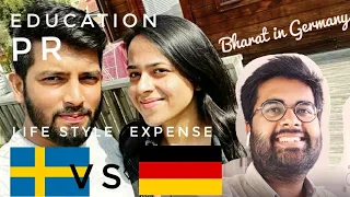 Sweden Vs Germany | Education | Jobs | PR  | Part 2 | Roam With Ashutosh | ft. @Bharat in Germany!