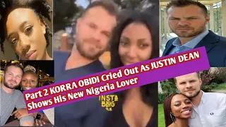 KORRA OBIDI In Shø¢k As Ex Husband Dr JUSTIN DEAN Shows His New Nigeria Lover Publicly 😭