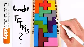 Blocks with no Numbers: Wooden Tetris meets Pentomino - puzzle game  fun (relaxing mode)