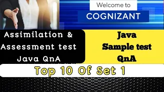 Assimilation test Java questions and answers || Assessment java Q & A