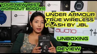 JBL Under Armour True Wireless Flash  [Unbox & Review]: Your Best Workout Buddy