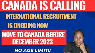 MOVE TO CANADA BEFORE DECEMBER WITH YOUR FAMILY | URGENT APPLICATION