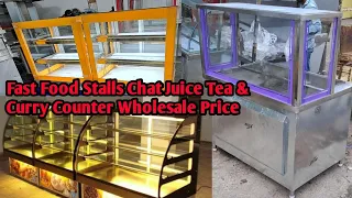 Fast Food Stalls Chat Juice Tea & Curry Counter | Wholesale & Retellar All Items Manufacturers |