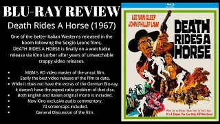 Death Rides a Horse (1967) Kino Blu-ray review