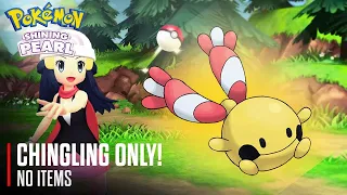 Can I Complete Pokémon Shining Pearl Using Chingling and No Items?