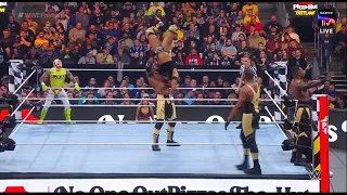 Rey Mysterio & Santos Escobar & Carlito vs Bobby Lashley & Street Profits | WWE Fastlane 2023