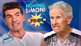 ANGRY Contestants FIGHT With Simon and The Judges