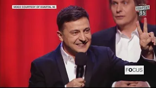 No joke: Comedian Zelenskiy leads race to Ukrainian presidency