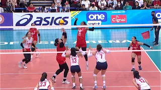 Creamline Cool Smashers with a 7-0 run | 2023 PVL All-Filipino Conference