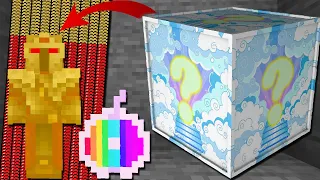 MINI GAME : HEAVEN LUCKY BLOCK BEDWARS ** QUẢ TÁO CẦU VỒNG VỚI HIỆU ỨNG CÒN CÁI NỊT SIÊU VIP ??