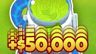 How To Farm The CORRECT Way - $50,000+ Per Round! (Bloons TD Battles 2)