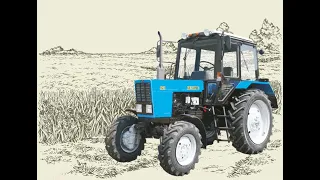 Трактор Беларус 82.1 2021 года.