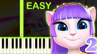 MY TALKING ANGELA 2 - EASY Piano Tutorial