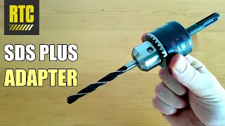 SDS Plus Drill Bit Chuck Adapter to Convert Rotary Hammer into Drill Driver