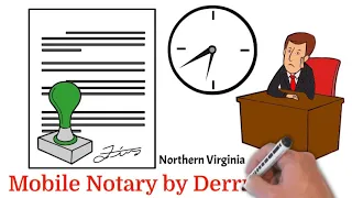 Time to Notarize Documents Mobile Notary Loudoun Fairfax Virginia