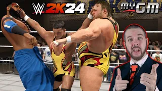 WWE 2K24 MyGM #15: Shooooosh