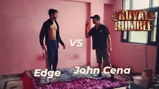 John Cena vs Edge world championship match || wrestling india