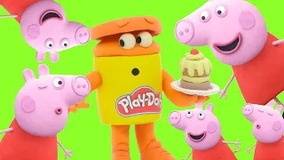 Peppa Pig Official Channel | Peppa Pig Whistling | Play-Doh Show Stop Motion