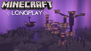 Minecraft Hardcore Longplay - Relaxing End City Raid, Peaceful 1.18 Adventure (No Commentary)