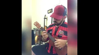 Cifra PÉ NA AREIA / Diogo Nogueira - como tocar no ukulele - tutorial com tablatura