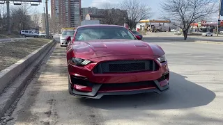 Ford Mustang gt350 обвес. Отправили авто клиенту