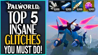 Palworld TOP 5 GLITCHES YOU MUST DO - The Best Glitches In Palworlds Dupllication Glitch