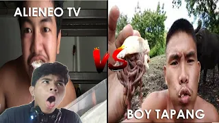 ALIENEO TV VS BOY TAPANG | REACTION VIDEO