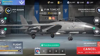 MAX LEVEL F14 Tomcat gameplay (metalstorm)