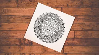 Flower of Life Mandala Art | Art inspired by Sacred Geometry