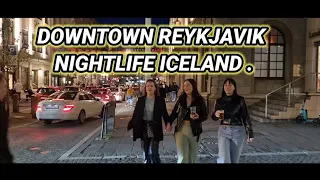 Reykjavik Downtown Nightlife tour Iceland.