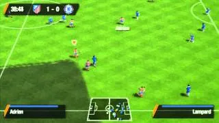 FIFA 12 - Atlético de Madrid 3 - 0 Chelsea (HD) PSP Gameplay